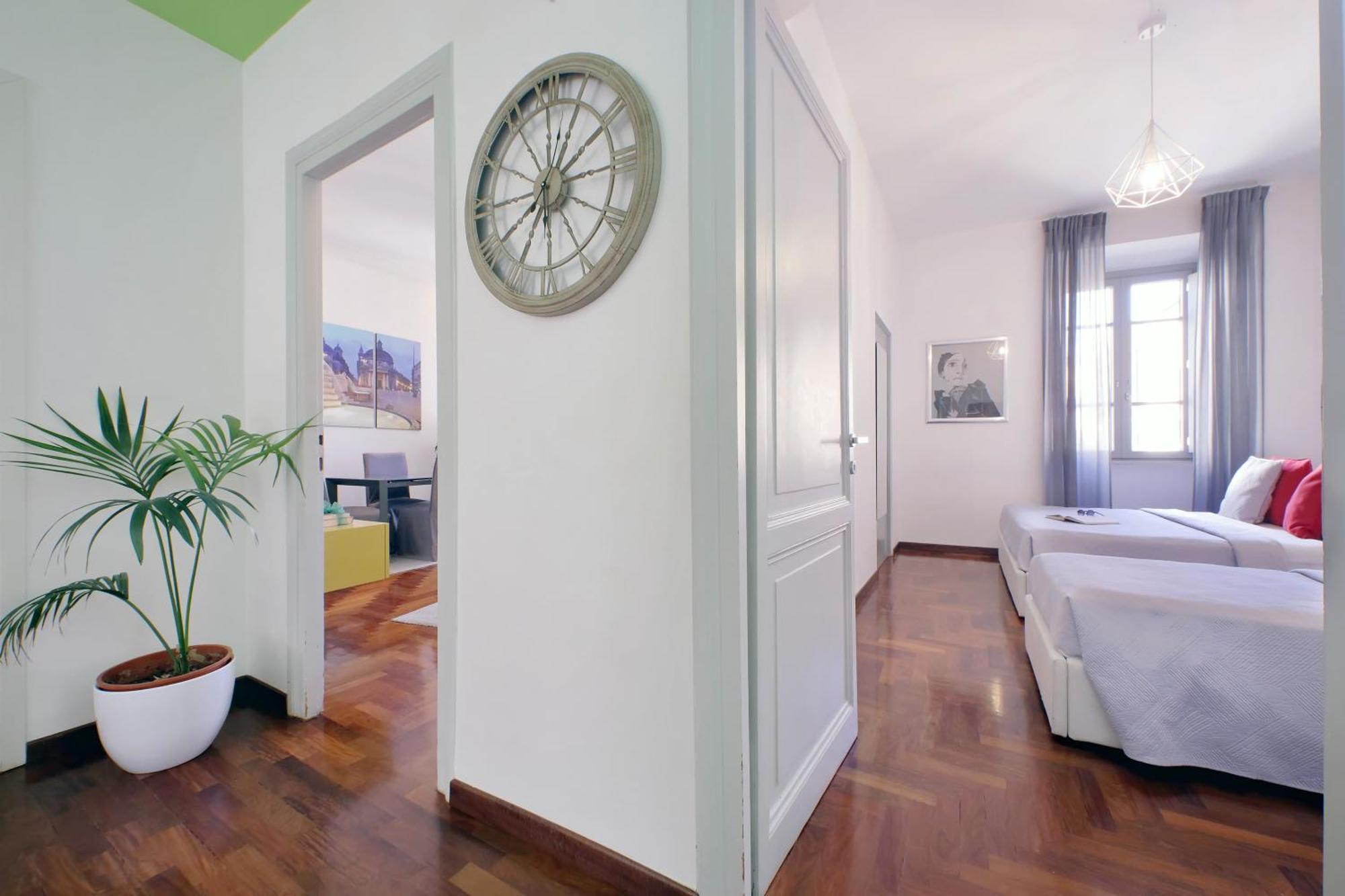 Luxury Apartment Vaticano-S'Peter Basilica - Netflix Wifi - Aircond 罗马 外观 照片